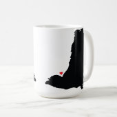 コリーのマグ コーヒーマグカップ (正面右)