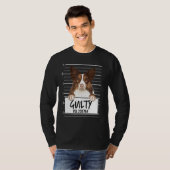 コリーの前科者マグショット Tシャツ (正面フル)