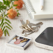 コリーの振動の舌 キーホルダー (側面)