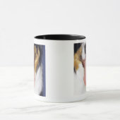 コリーの振動の舌 マグカップ (中央)