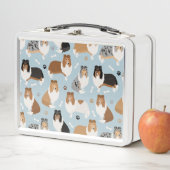 コリーの粗い手と骨 メタルランチボックス (インサイチュ)