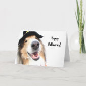 コリーの魔法使いのハロウィンカード カード (正面)