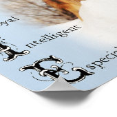 コリーは…ラフ・コリー・アート ポスター (角)