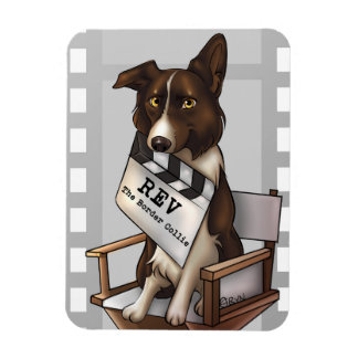 コリーを縁ど改訂する マグネット