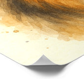 コリーウォーターポートレート – 最愛のドッグアート ポスター (角)