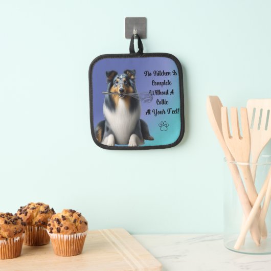 コリーオーブンミット 鍋敷き (インサイチュ (吊り下げ))