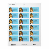 コリーシェットランド・ シープドッグキャリービーン ラベル (フルシート)