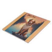 コリーシェパードバイレイク タイル (側面)