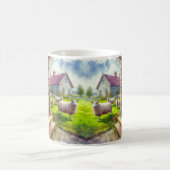 コリードッグ縁どマグ付きシープファーム コーヒーマグカップ (中央)