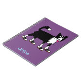 コリーノ縁どートを投げる ノートブック (左側)