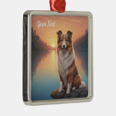 コリーバイレイク メタルオーナメント (右)