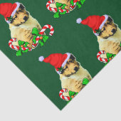 コリーパピーサンタハットクリスマス 薄葉紙 (詳細)