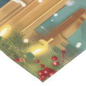 コリーホリデーベーキング:フェスティバルクリスマス テーブルクロス (アングル)