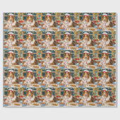 コリーホリデーベーキング:フェスティバルクリスマス ラッピングペーパー (フラット)