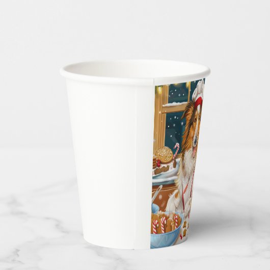 コリーホリデーベーキング:フェスティバルクリスマス 紙コップ (右)