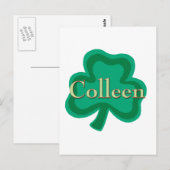 コリーンはがき ポストカード (正面/裏面)