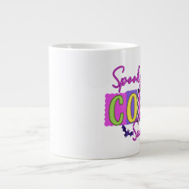 コリー不気味ハロウィンマグ ジャンボコーヒーマグカップ