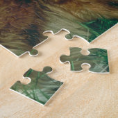 コリー犬のパズル ジグソーパズル (側面)