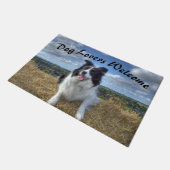 コリー犬愛好家 ドアマット (アングル)