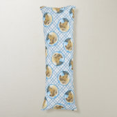 コリー絵を描ズのラフなセーブルメルレオリジナルドッグアート ボディピロー (正面縦)