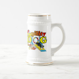 コリー縁どの敏捷性ギフト ビールジョッキ