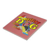 コリー縁どの機敏性 タイル (側面)