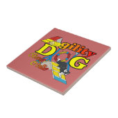 コリー縁どの機敏性 タイル (側面)