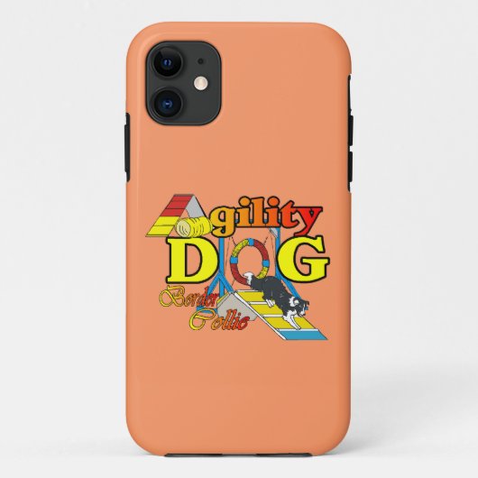 コリー縁どの機敏性 Case-Mate iPhoneケース (裏面)