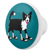 コリー縁どを投げ出す セラミックノブ (右)