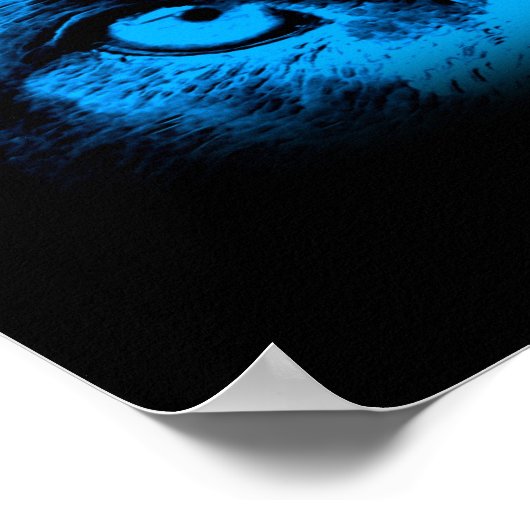 コリー縁どアイズ孔子感動的引用文 ポスター (角)