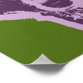 コリー縁どアポップ・アートのート ポスター (角)