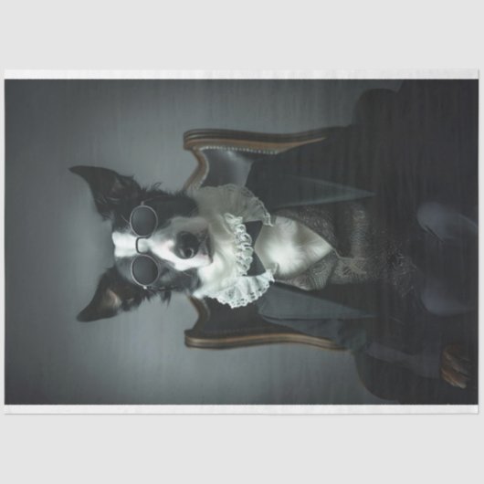 コリー縁どイインスイートシェードデクページ 薄葉紙 (正面)