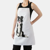 コリー縁どイラストレーション! エプロン (インサイチュ)
