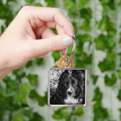 コリー縁どキーチェーン キーホルダー (手)