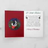コリー縁どクリスマス シーズンカード (内部)
