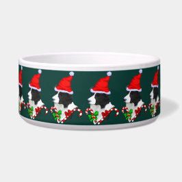 コリー縁どクリスマス ボウル