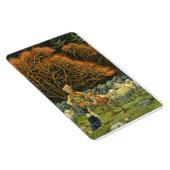 コリー縁どグ・マグ～羊飼いと羊 マグネット (右側)