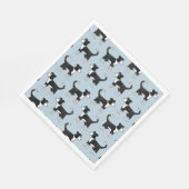 コリー縁どシープドッグ スタンダードランチョンナプキン (角)