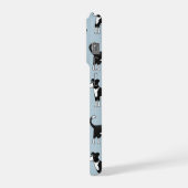 コリー縁どシープドッグ iPhoneケース (左側面)