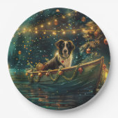 コリー縁どスフェスティバル航海 ペーパープレート (正面)