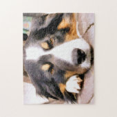 コリー縁どス ジグソーパズル (縦)