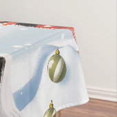 コリー縁どドッグウィンターワンダーランドクリスマスジョイ テーブルクロス (インサイチュ)