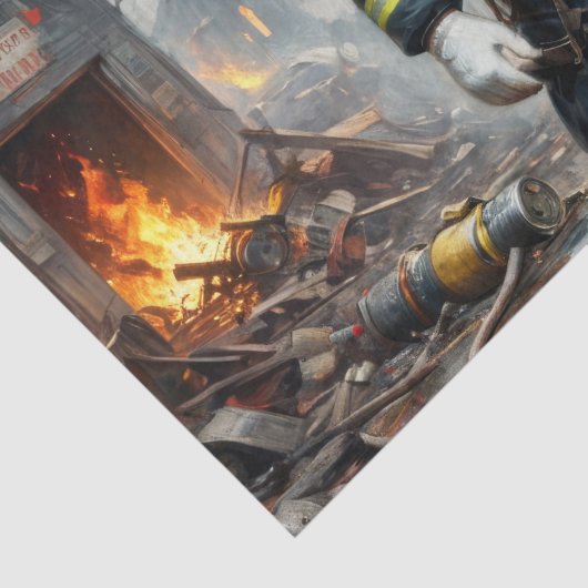 コリー縁どドッグファイアフィギューター – Decompage - 薄葉紙 (詳細)