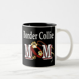 コリー縁どドッグMOM ツートーンマグカップ