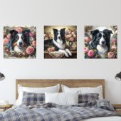 コリー縁どバラ (寝室)