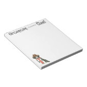 コリー縁どパパ ノートパッド (アングル)