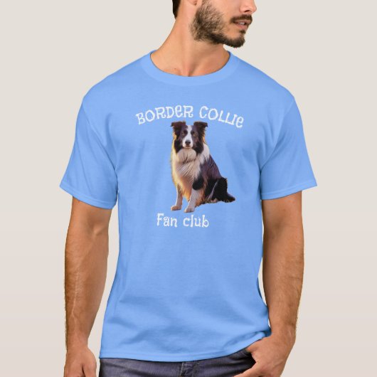 コリー縁どファンクラブ Tシャツ (正面)