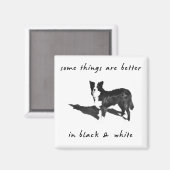 コリー縁どベター マグネット (正面/裏面)