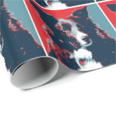 コリー縁どホープパロディのポスター ラッピングペーパー (ロールコーナー)