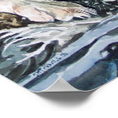 コリー縁どポスター ポスター (角)